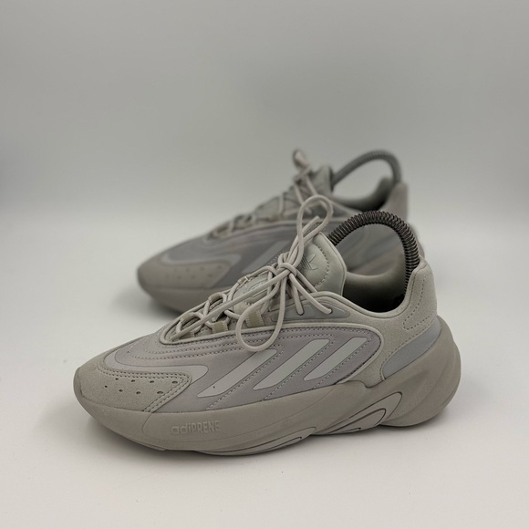 Adidas Mens H03133 Mettalic Gray Ozelia Low Top Lace Up Size 5 Trainers Shoes - Picture 1 of 6
